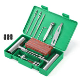 Dækreparationssæt til Slangeløse (Tubeless) Dæk - komplet værktøjssæt til dækreparationer.