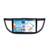 Honda CR-V 12-18 - 10,1" Radio m. Apple CarPlay og Android Auto with touchscreen display.