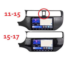 Kia Rio 11-15 - 9" Radio m. Apple CarPlay og Android Auto – Bilmedie.dk