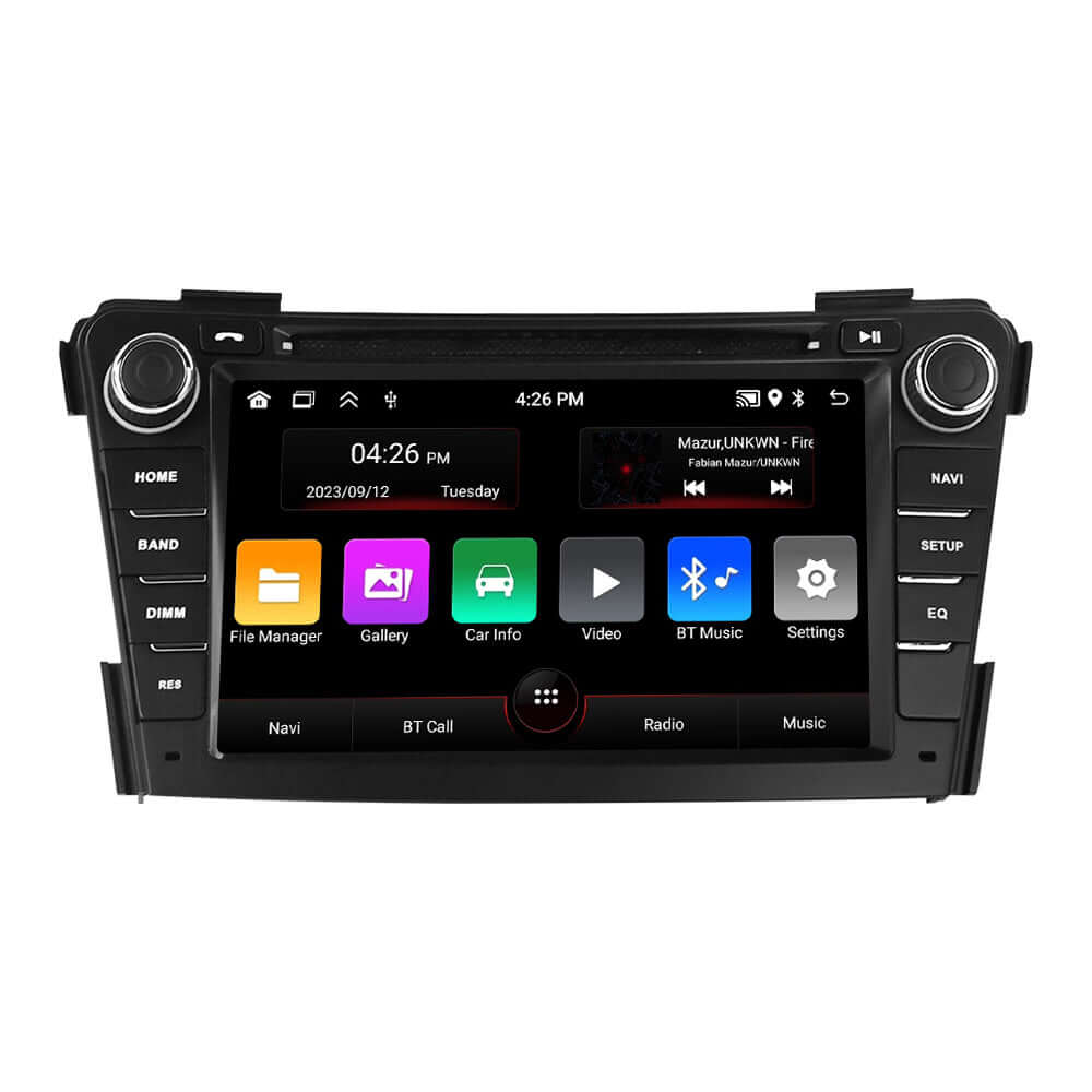 Hyundai I40 11-19 – 7" Radio m. Apple CarPlay og Android Auto, avanceret bilradio med moderne funktioner.