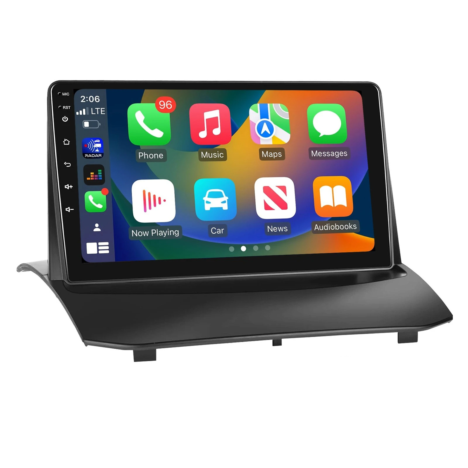 Ford Fiesta 2009-2017 radio med Apple CarPlay og Android Auto