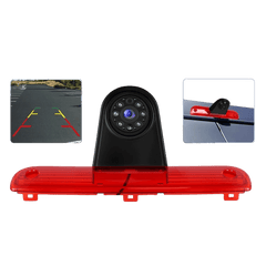 Bakkamera til Fiat Ducato & Peugeot Boxer (2006-2018) med bremselys og skærmbilleder af bagparti