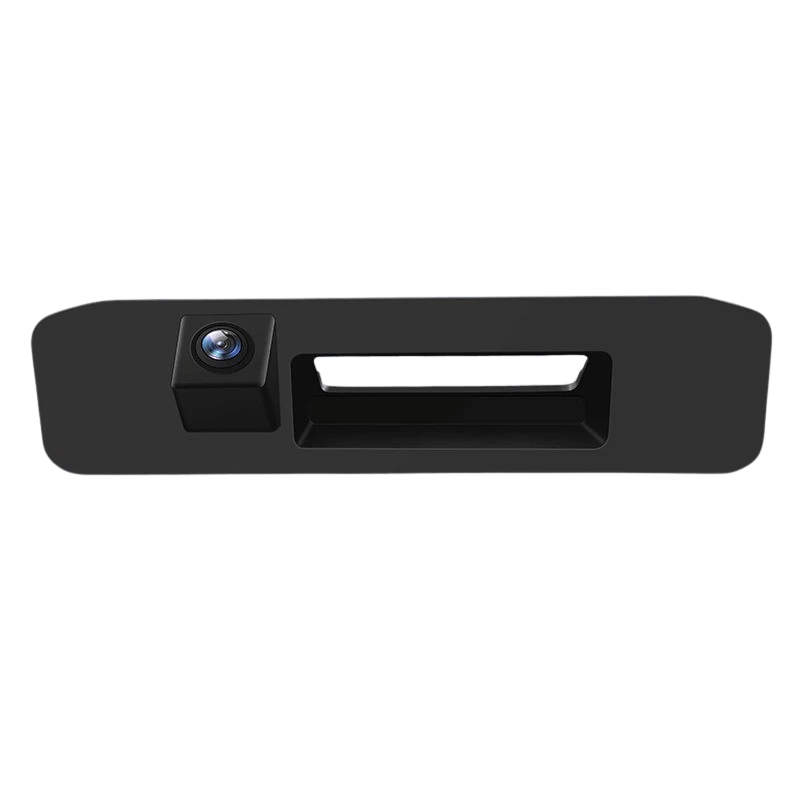 Bakkamera til Mercedes Vito (1080p) med vandtæt design og diskret montering i håndtaget.