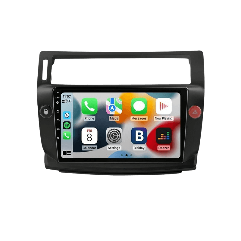 Citroën C4 04-13 - 9" Radio m. Apple CarPlay og Android Auto – Bilmedie.dk