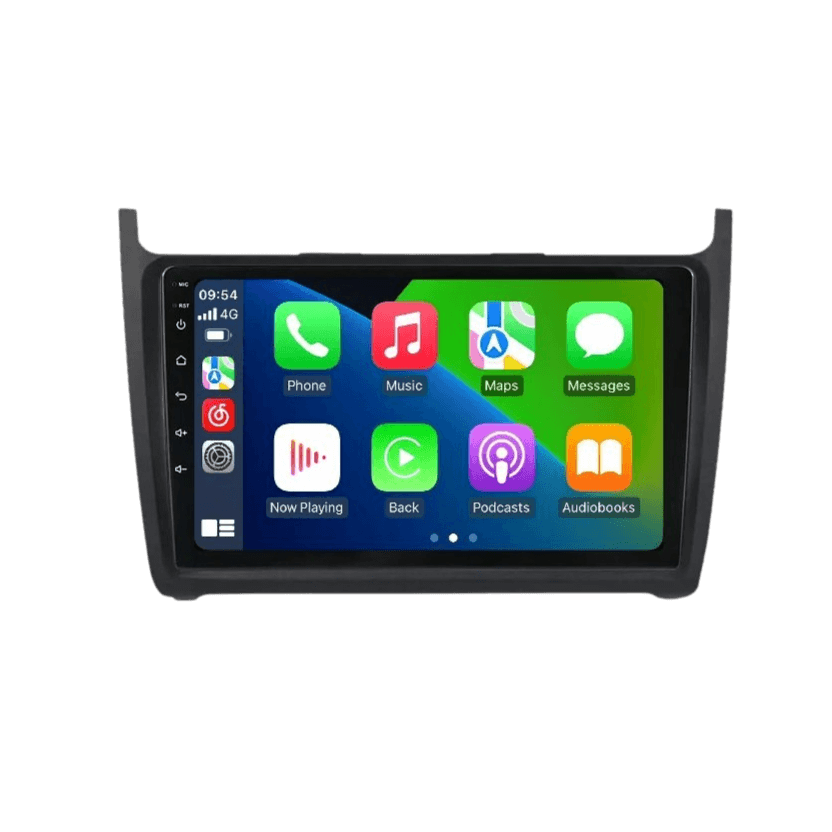 VW Polo 09-20 - 9" Radio m. Apple CarPlay og Android Auto – Bilmedie.dk
