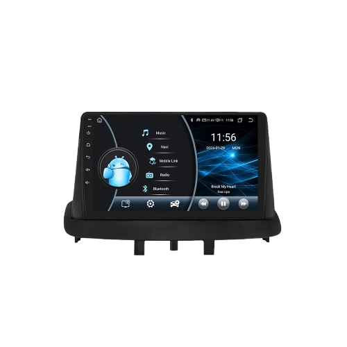 Renault Megane 08-14 - 9" Radio m. Apple CarPlay og Android Auto – Bilmedie.dk