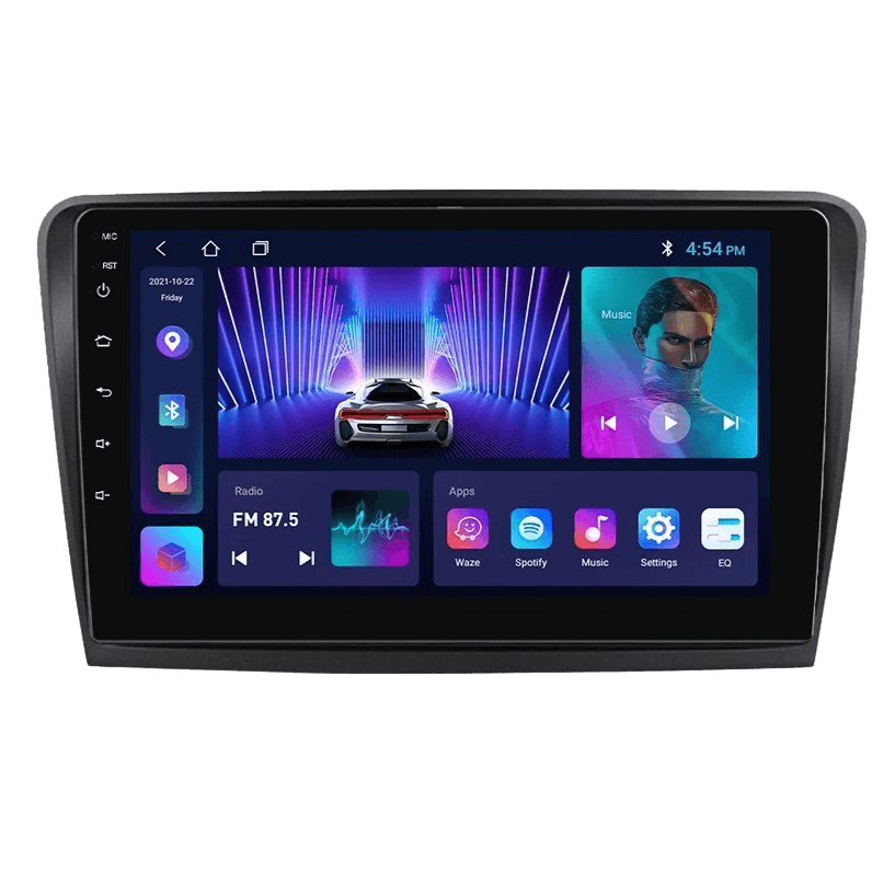 Skoda Superb 08-15 - 10,1" Radio m. Apple CarPlay og Android Auto – Bilmedie.dk