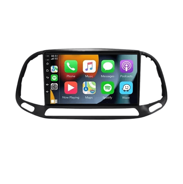 Fiat Doblo 15-19 - 9" Radio m. Apple CarPlay og Android Auto – Bilmedie.dk