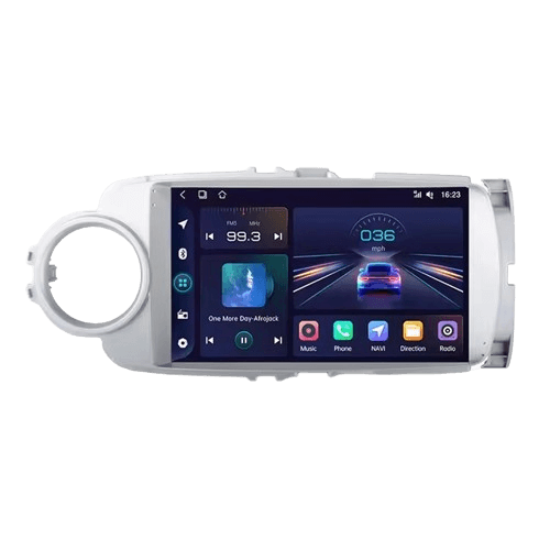 Toyota Yaris 12-17 - 9" Radio m. Apple CarPlay og Android Auto – Bilmedie.dk